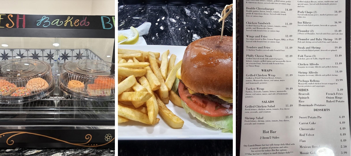 Hub Grill Menu